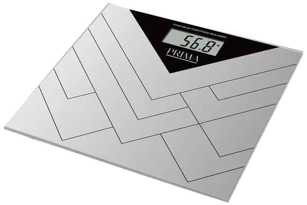 PRIMA SILVER — Des lignes géométriques. Un éclat argenté.